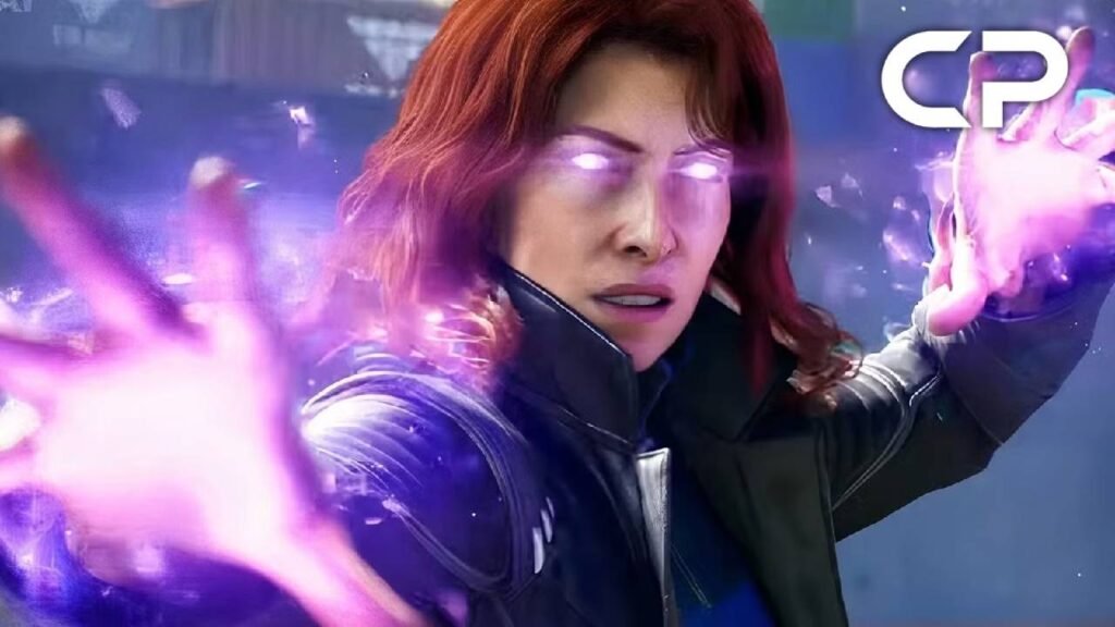 Jean Grey em uma cena de Marvel’s Wolverine